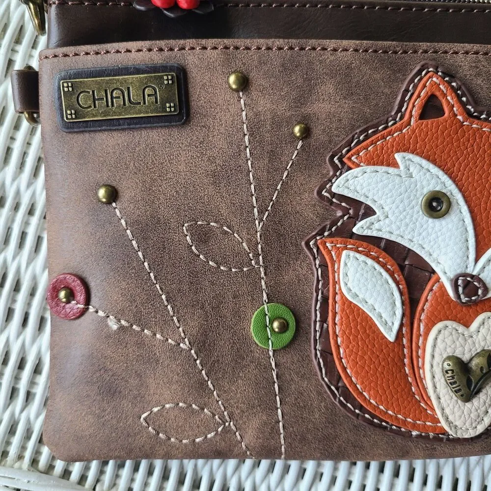 Chala Mini Crossbody Purse Handbag - Fox - Woodland - Forest Friends Collection